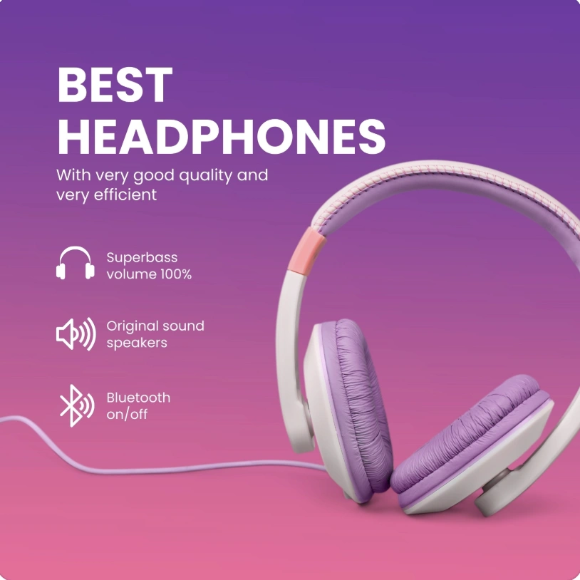 Headphones infographic
