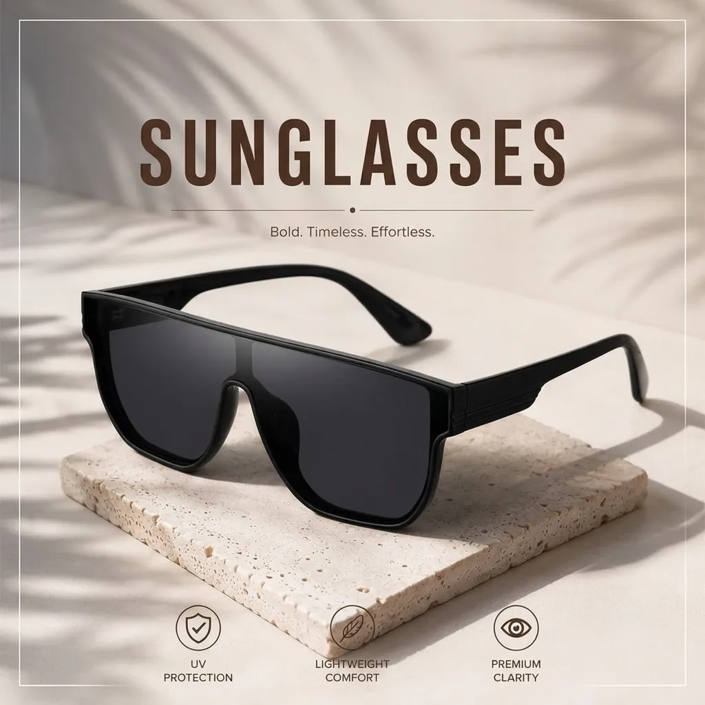 Sunglasses product shot