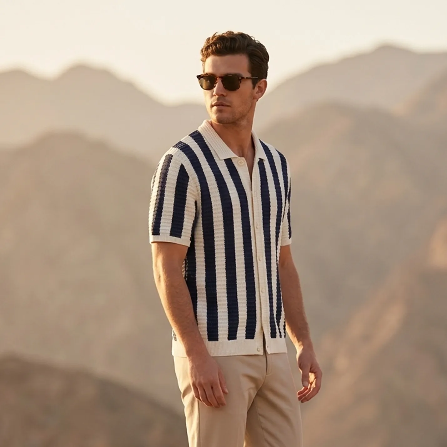 Cardigan on AI model