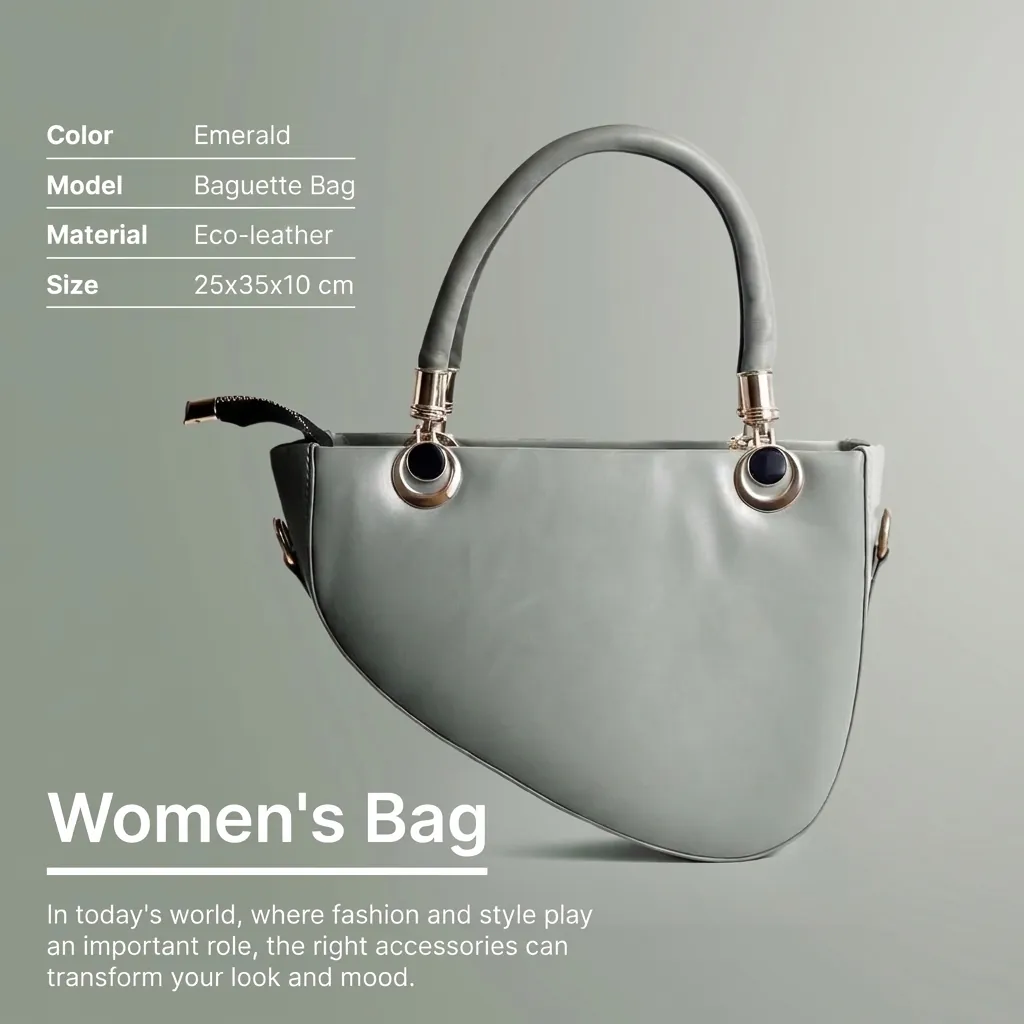 Baguette bag product shot